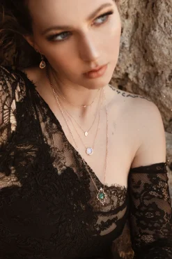 Little Star Plate Necklace