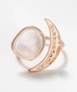 Luna Engraved Ring