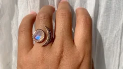Luna Engraved Ring