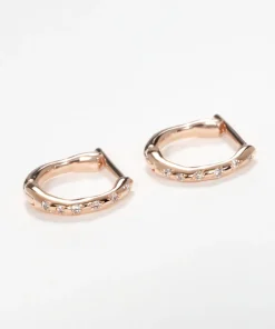 Melted Hoop Earrings
