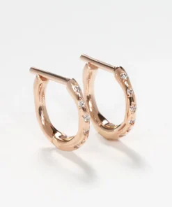 Melted Hoop Earrings