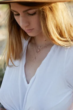 Moon And Stars Necklace