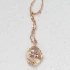 Moonstone Star Plate Necklace