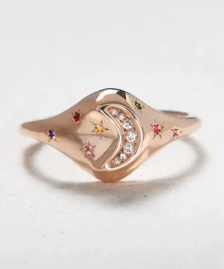 Oh My Moon Ring