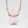 Opalescent Healing Crystal Necklace