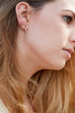 Pave Bar Earrings