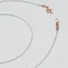 Rainbow Moonstone Beaded Star Clasp Necklace
