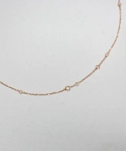Rose Cut Diamond Choker