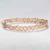 Rose Cut Sapphire Bangle