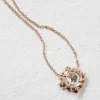 Sapphire Burst Necklace