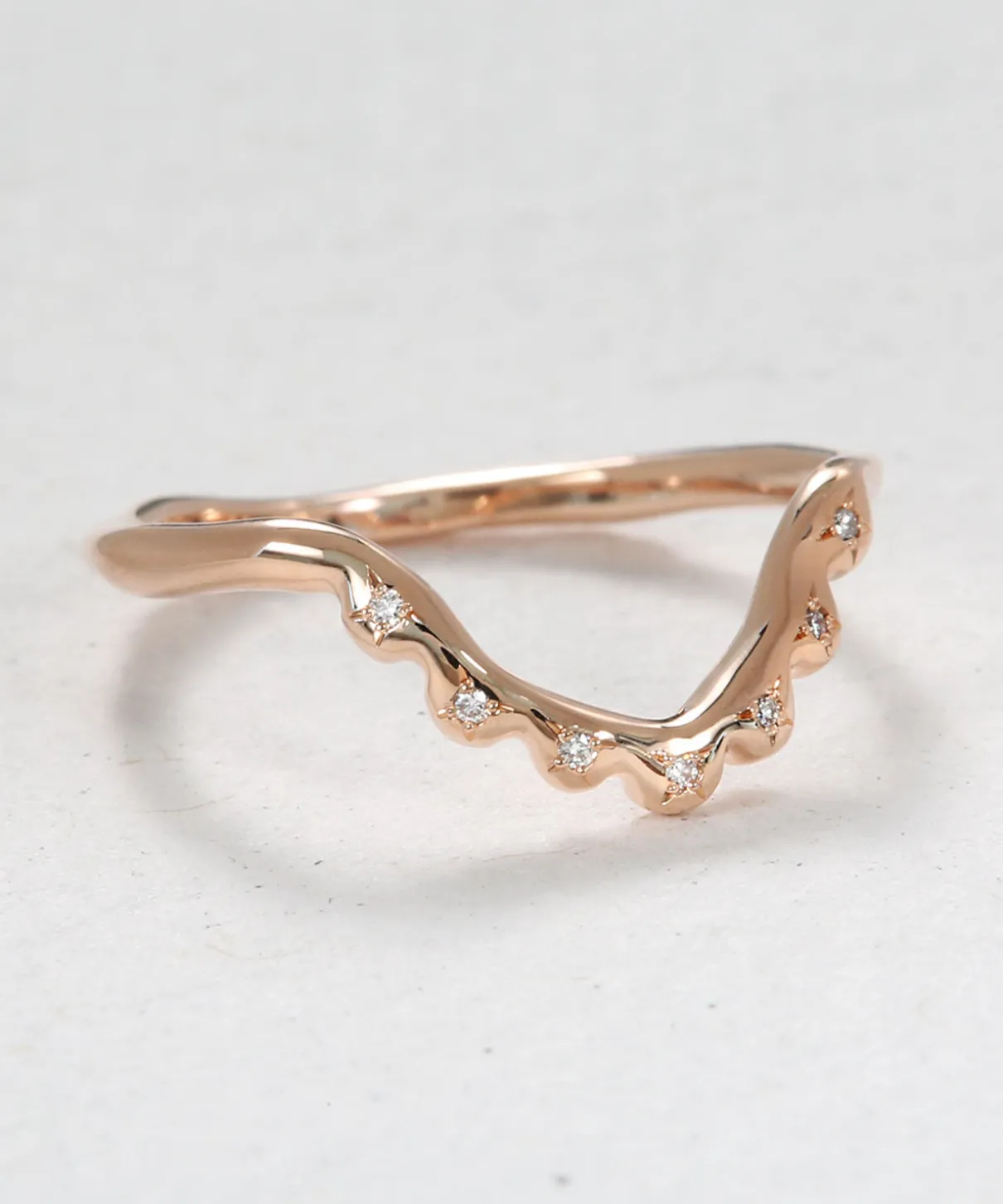Scalloped Stacking Band