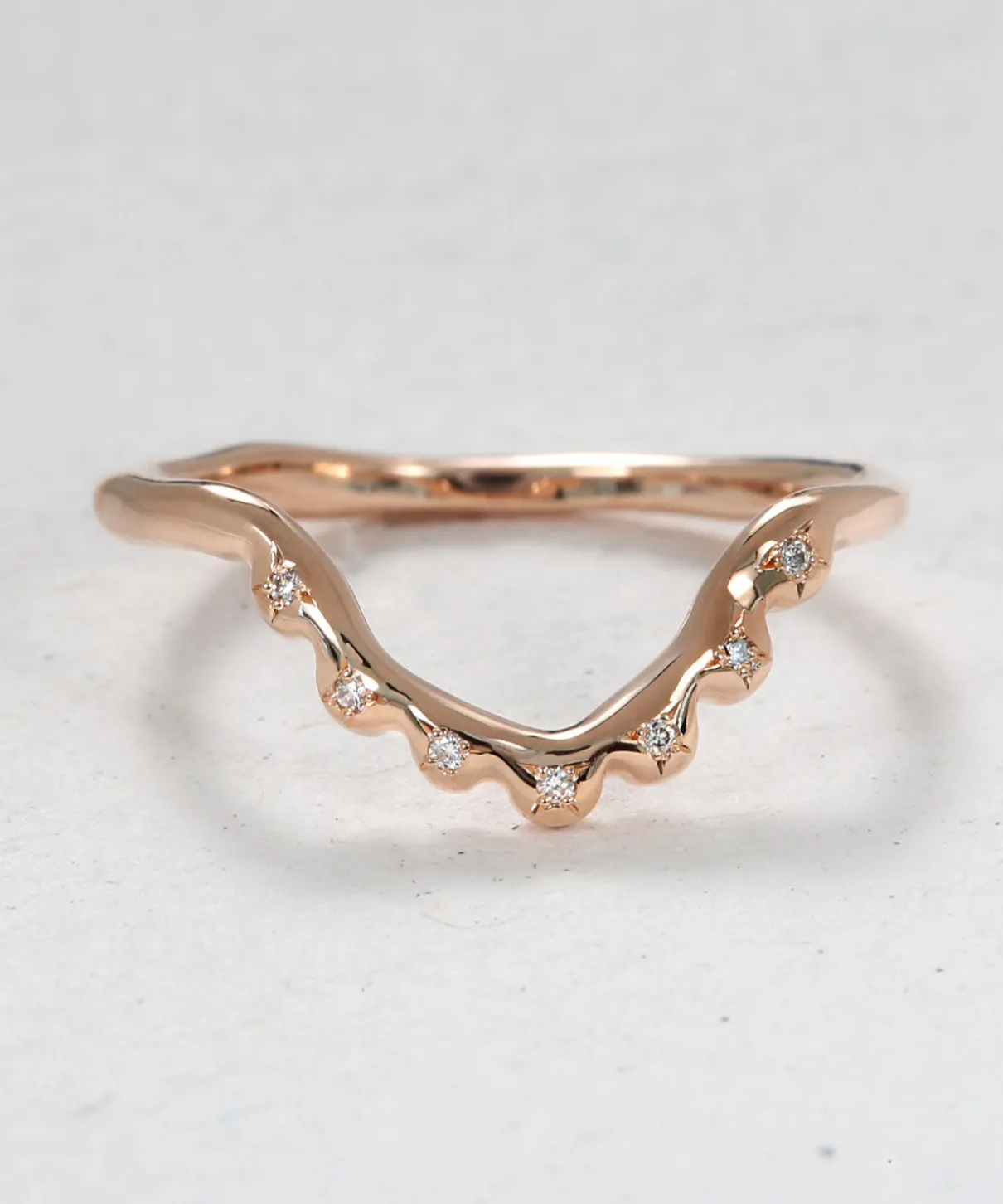 Scalloped Stacking Band