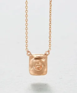 Sculpted Eye Necklace