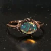 Seeing Eye Dark Dream Opal Ring