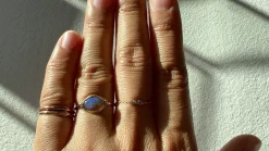 Seeing Eye Dark Dream Opal Ring