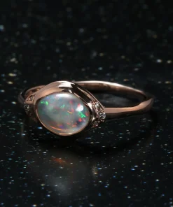 Seeing Eye Galactic Sparkle Opal Ring