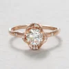 Shimmering Diamond Engagement Ring