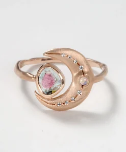 Shimmering Moon Ring