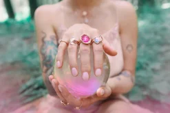 Shimmering Moon Ring