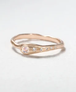 Shooting Light & Stars Ring