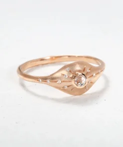 Shooting Star Signet Ring