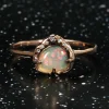 Sky Shower Sparkle Flash Opal Ring