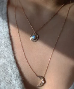 Star Splash Australian Opal Necklace