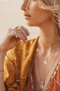 Starlight Star Bright Healing Crystal Necklace