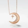 Starry Moon Necklace