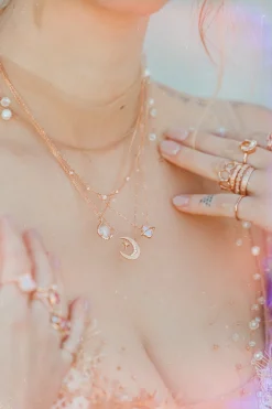 Starry Moon Necklace