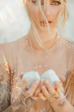 Starry Moon Necklace