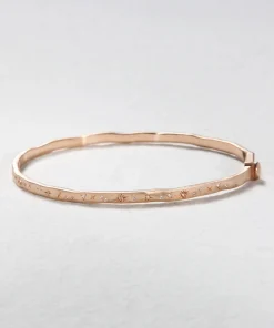 Thin Celestial Diamond Bangle