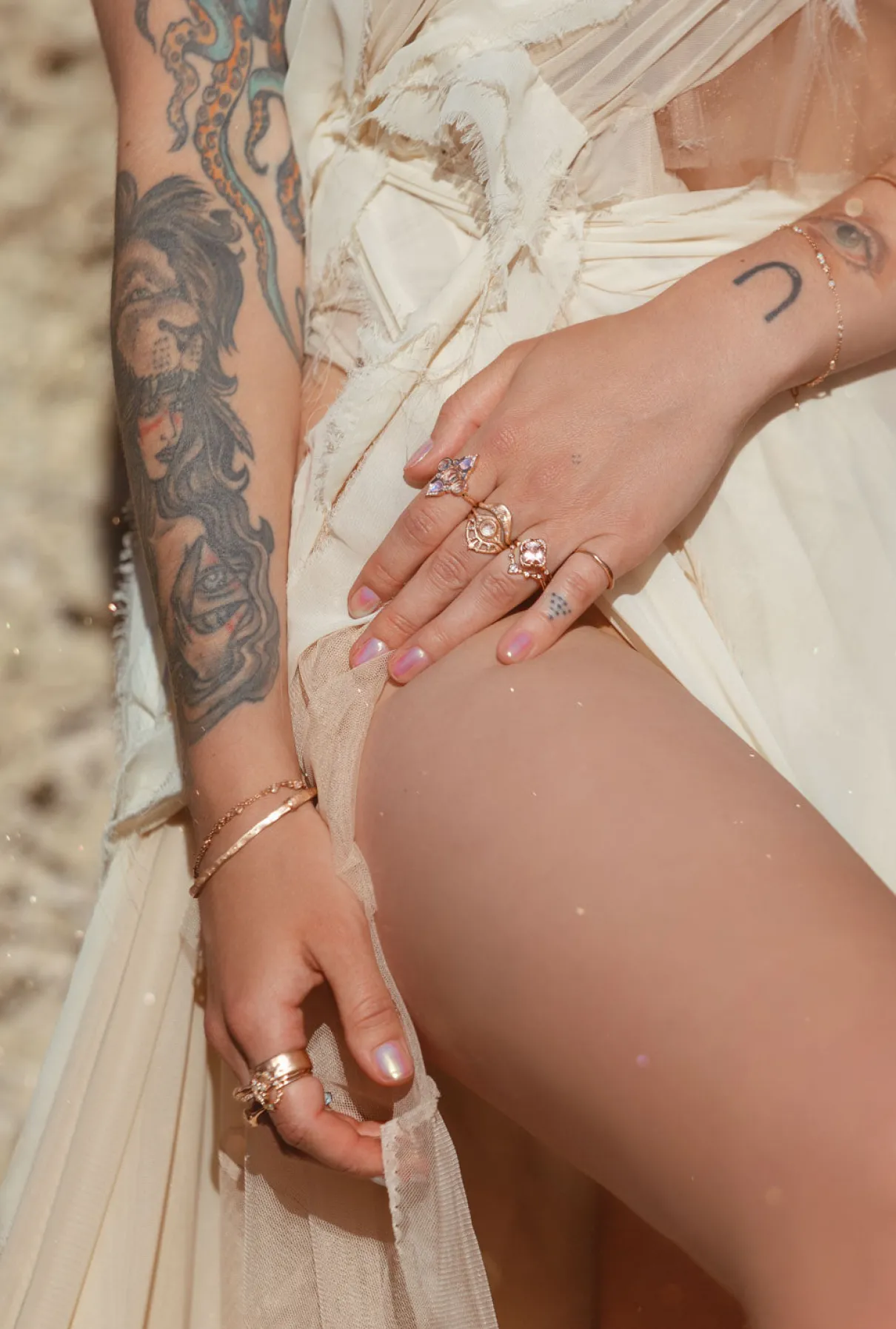 Thin Celestial Diamond Bangle
