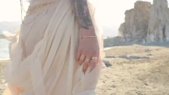 Thin Celestial Diamond Bangle