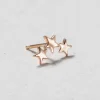 Three Twinkling Star Earring