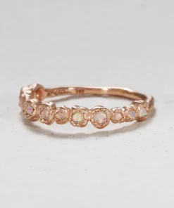 Tiny Opal Galaxy Band