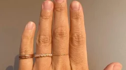 Tiny Opal Galaxy Band