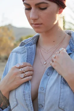 Topaz Milgrain Studs