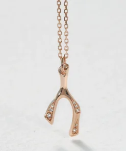 Wishbone of Light Necklace